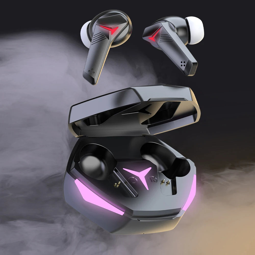 Wireless Bluetooth 5.2 Earbuds with Extra Bass & Built-in Mic