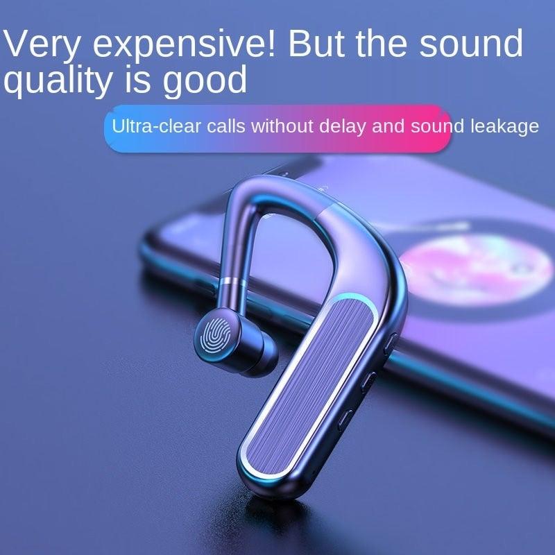 Wireless Bluetooth Business Headset with Mic & Mute Button