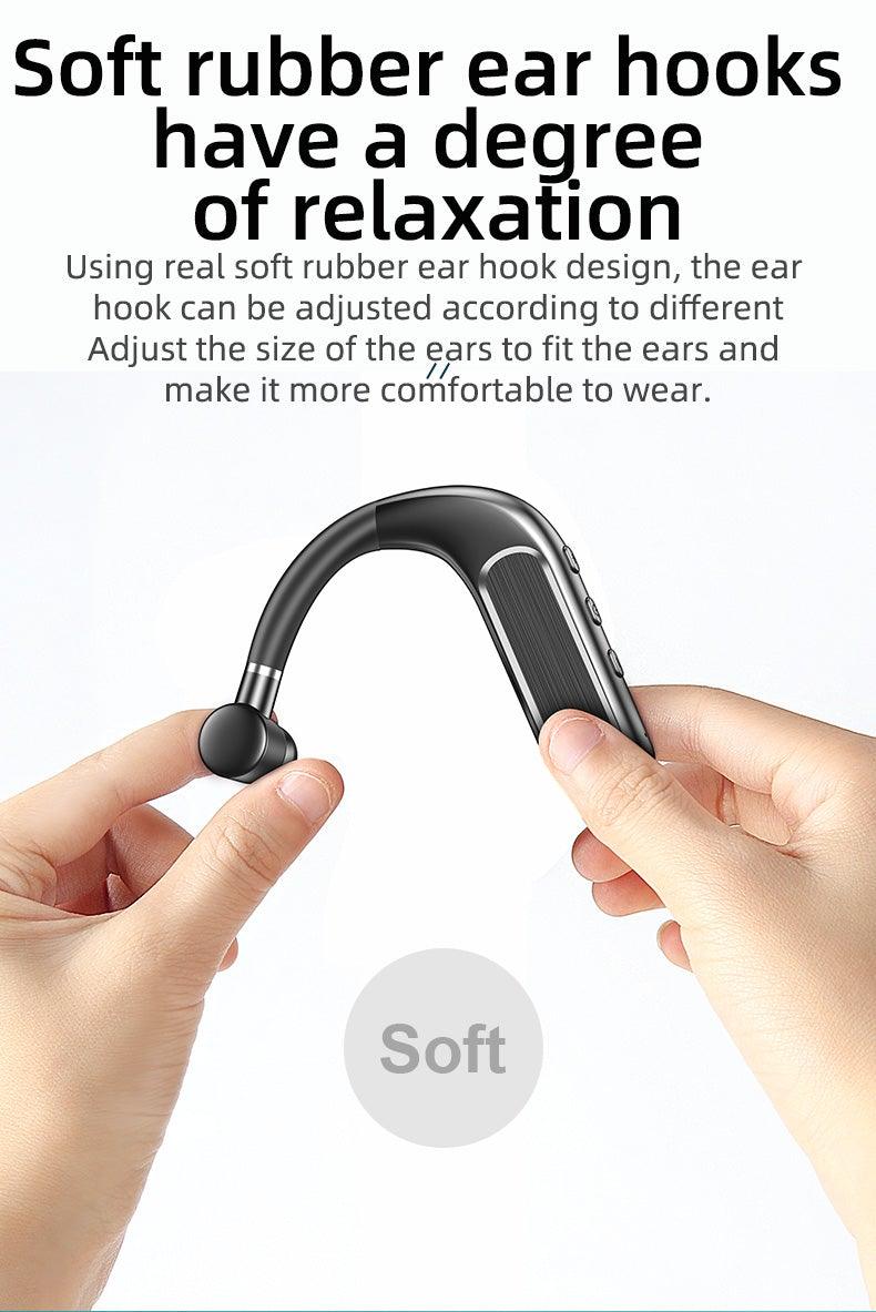 Wireless Bluetooth Business Headset with Mic & Mute Button